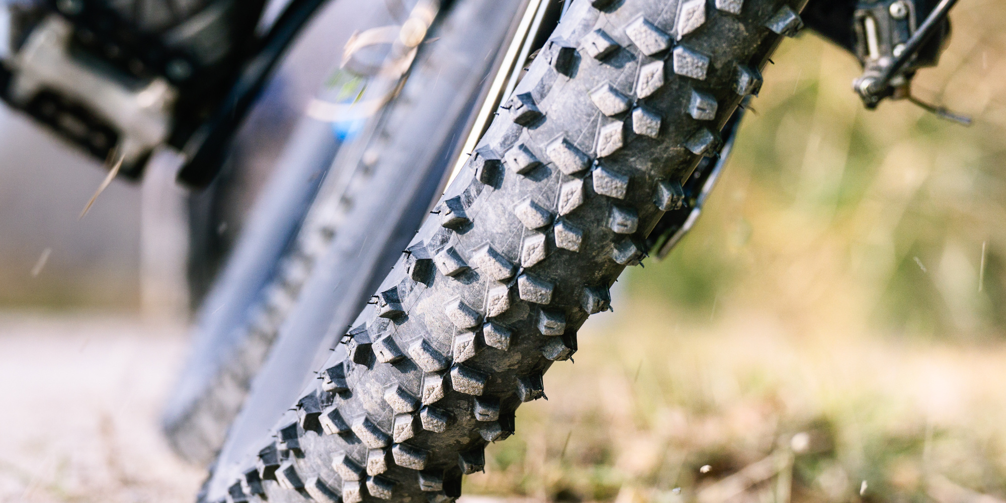 Mountainbike-Reifen mit groben Profil