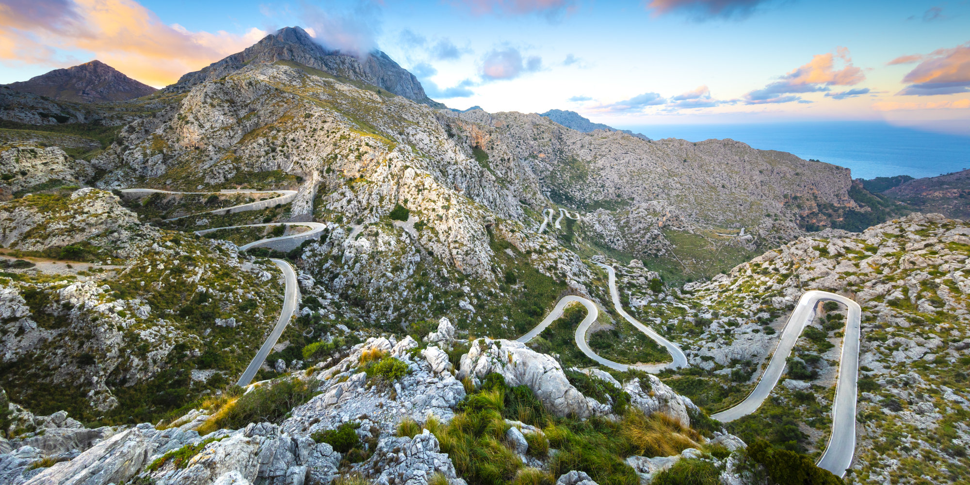 Sa Calobra Road auf Mallorca Sa Calobra Road auf Mallorca