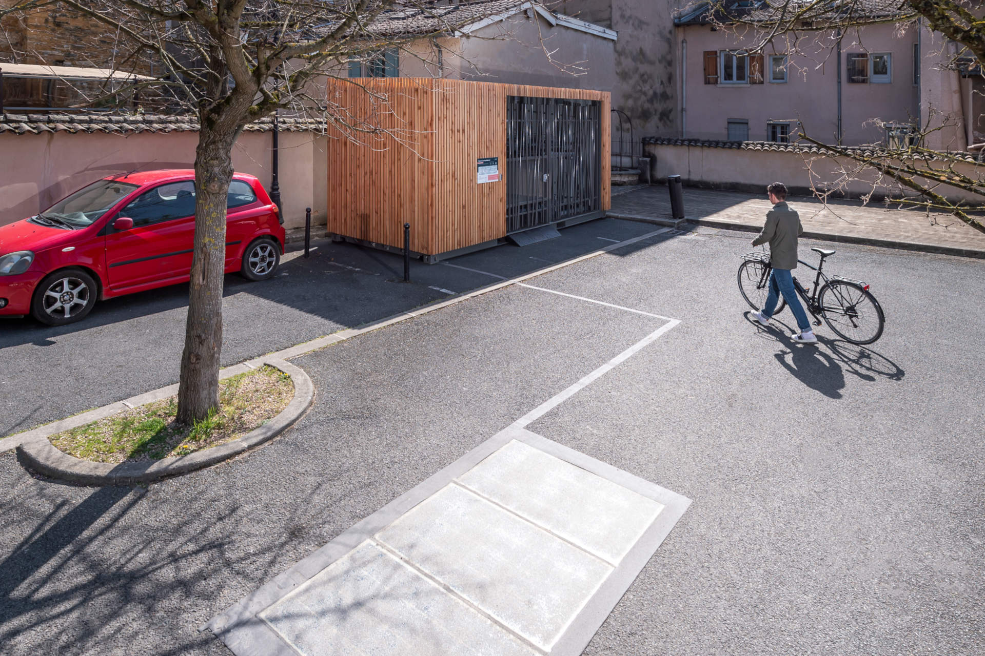 Solarstraße - nachhaltig & umweltfreundlich Solarstraße von Wattaway