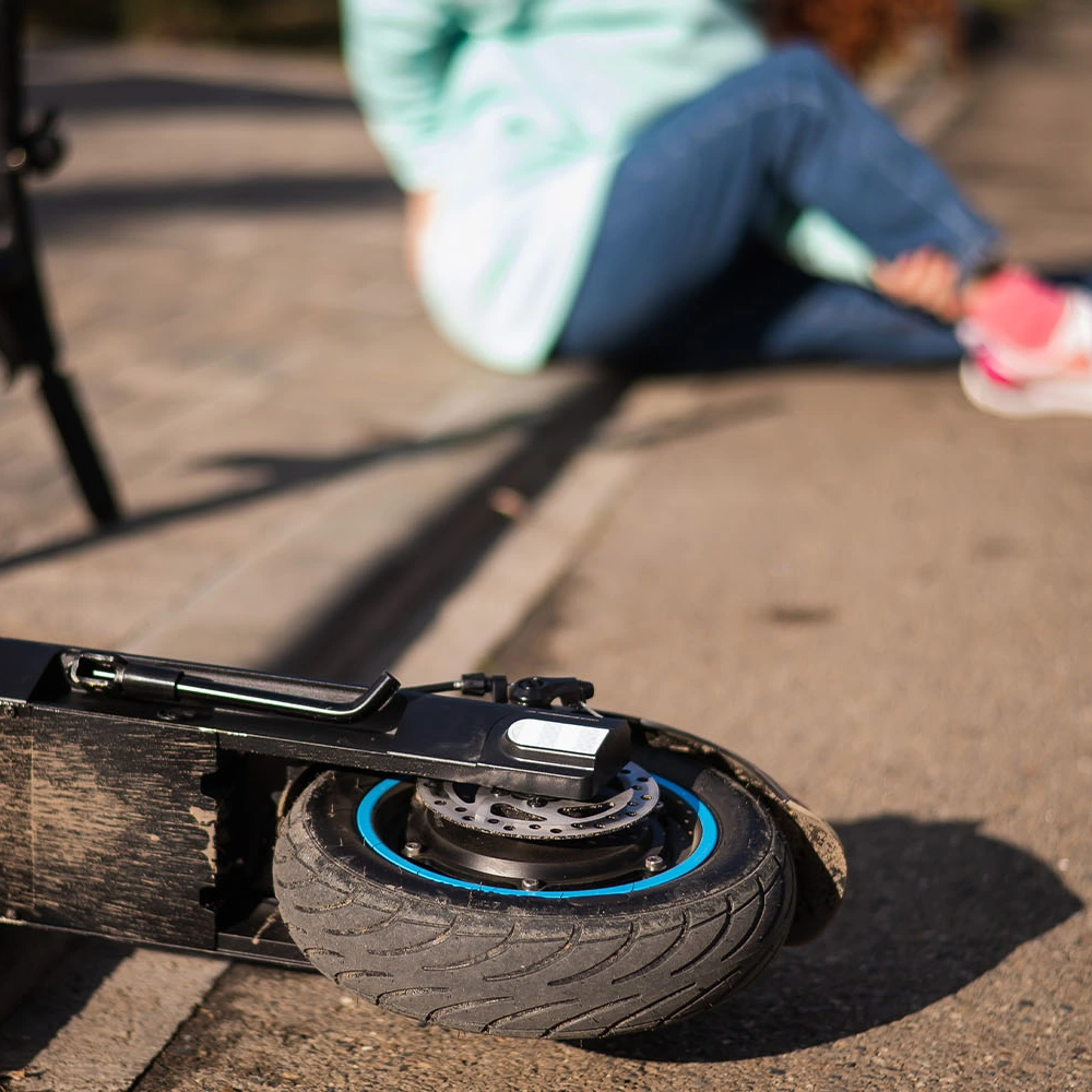 E-Scooter Unfall