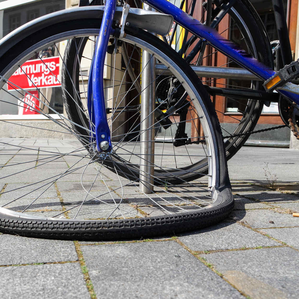Fahrrad-Vandalismus Fahrrad-Vandalismus