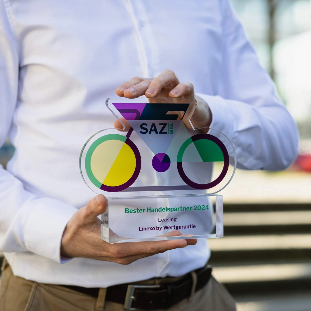 Auszeichnung für linexo beim SAZ Bike Award