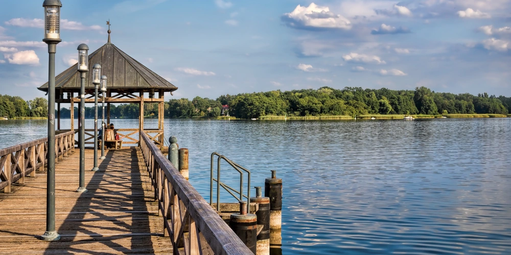 Holzsteg am Ruppiner See 