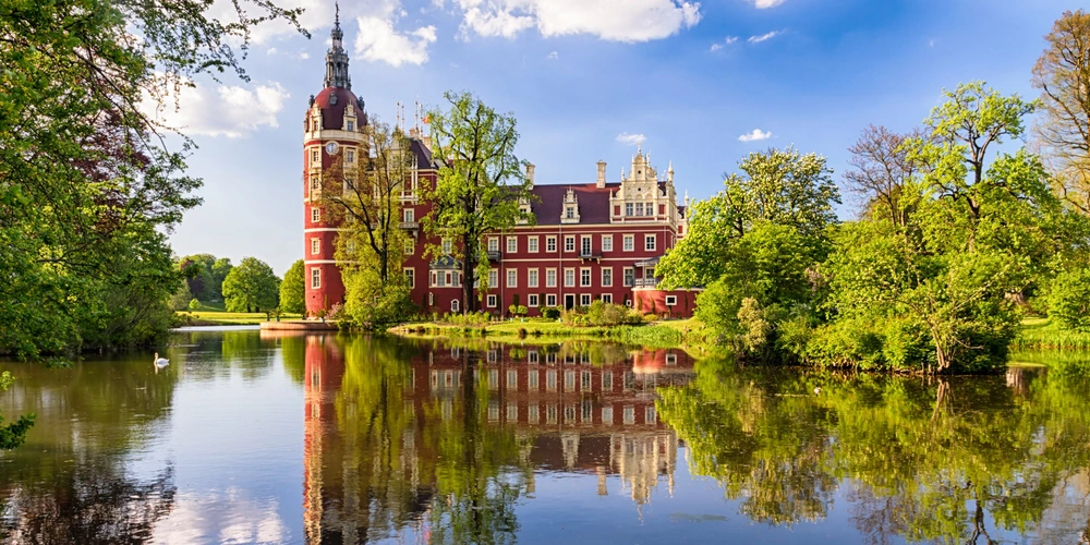 Park Bad Muskau mit Schloss Muskau
