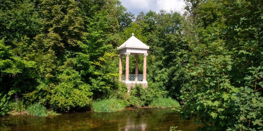 Donautempel in Donaueschingen im Schwarzwald