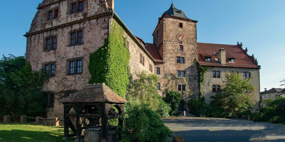Vorderburg Schlitz, Vogelsbergkreis, Hessen, Deutschland  