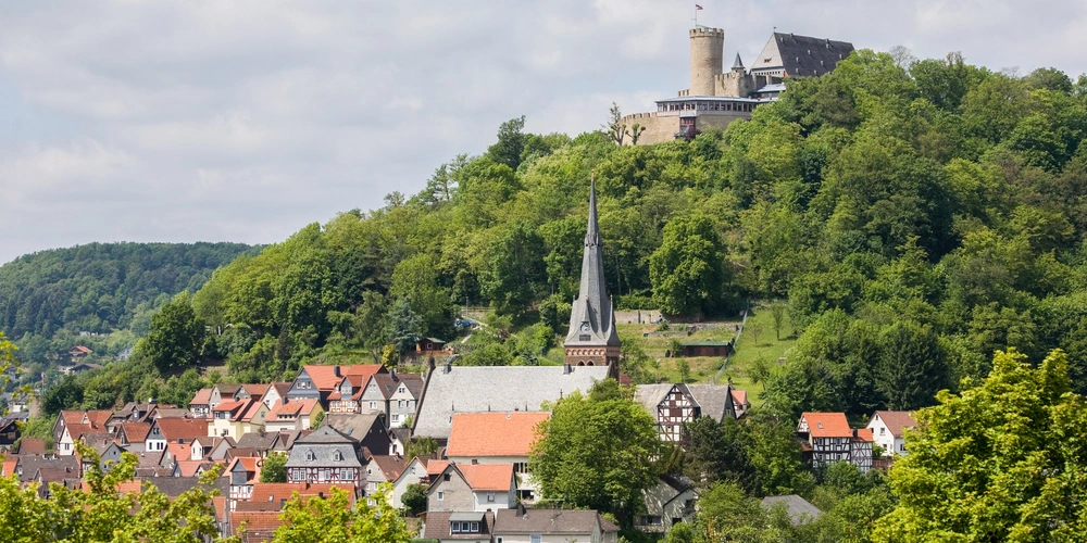 Biedenkopf in Hessen Stadtansicht Biedenkopf in Hessen