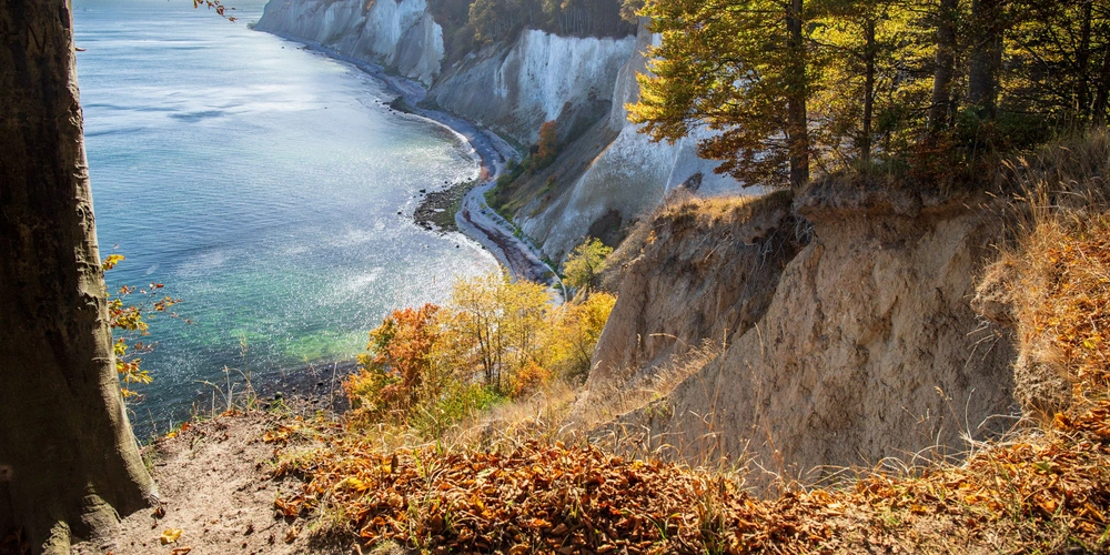 Hochuferweg im Nationalpark Jasmund auf Rügen
