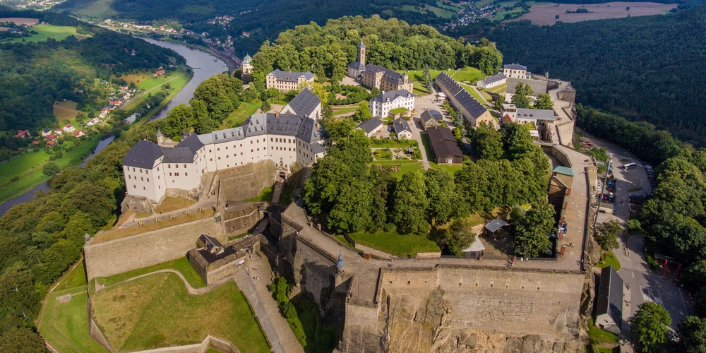 Königstadt, sächsische Schweiz, Festung Königstein 
