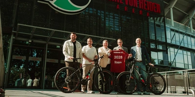 Hannover 96 und linexo Vertreter zum Start der Mobilitätspartnerschaft