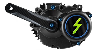 Großaufnahme Mittelmotor