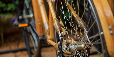 Fahrrad aus Bambus