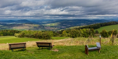Aussichtspunkt Noahs Segel in der Rhön