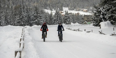 E-Bike fahren im Schnee – winterliche E-Bike Routen E-Bike fahren im Schnee
