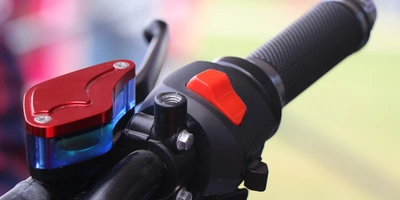 Knopf einer elektrischen Fahrradklingel
