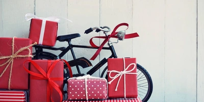 Fahrrad Geschenk zu Weihnachten