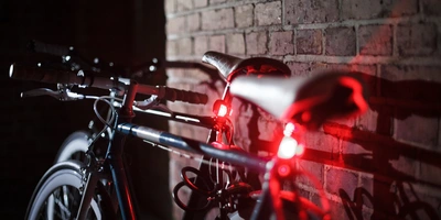 Achte ebenfalls auf dein Rücklicht