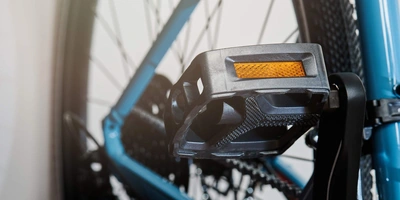 Pedal an einem Fahrrad