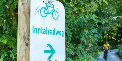 Schild Inntalradweg 