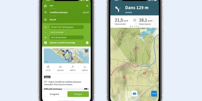 Fahrrad App Komoot