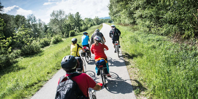 Radfahren in der Gruppe