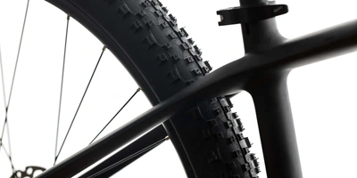 Kleine Geschichte des Rahmenmaterials Rahmen eines Fahrrads.