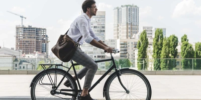 Was bedeutet richtiges Sitzen auf dem Fahrrad?