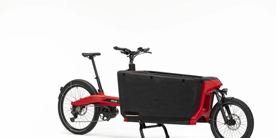 Das Cargo-E-Bike Douze Cycles x La mobilité Toyota