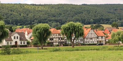 Weserufer im hessischen Reinhardshagen 