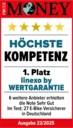 Focus Money Siegel (Höchste Kompetenz)